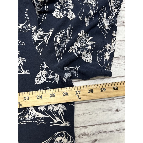 Tailor Vintage Connecticut Originals Button Up Hawaiian Stretch Shirt Men's 2XL - Picture 4 of 6
